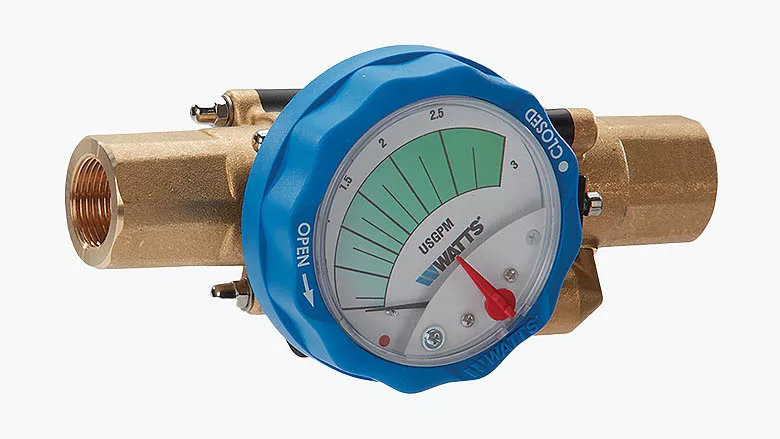 Watts balancing valve