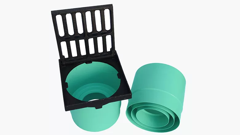 Advanced Drainage Systems’ Nyloplast 12" universal inline drain