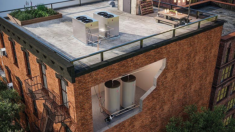 Heat pump water heaters poised for growth in commercial markets | Plumbing  u0026 Mechanical