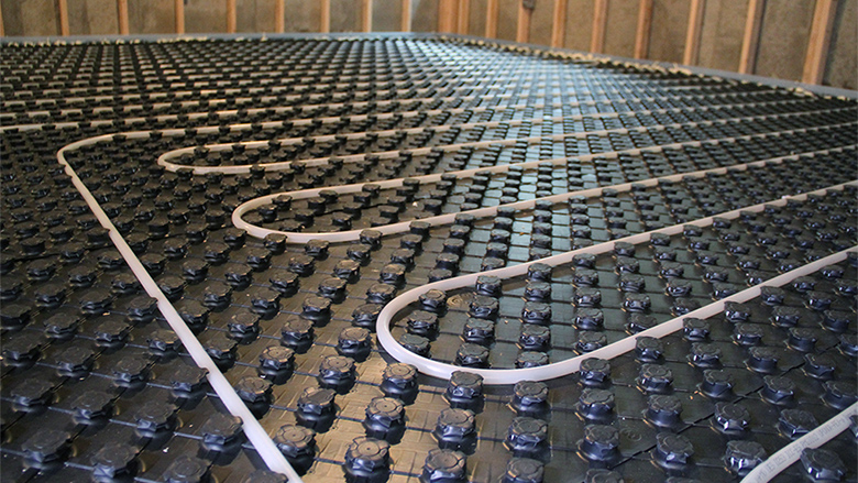 Uponor Fast Track radiant floor