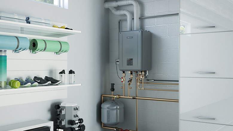 Noritz tankless combi-boiler