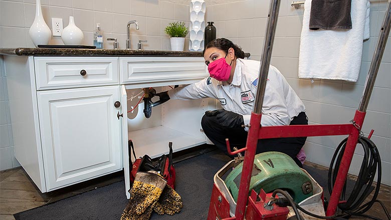 Women excel in plumbing