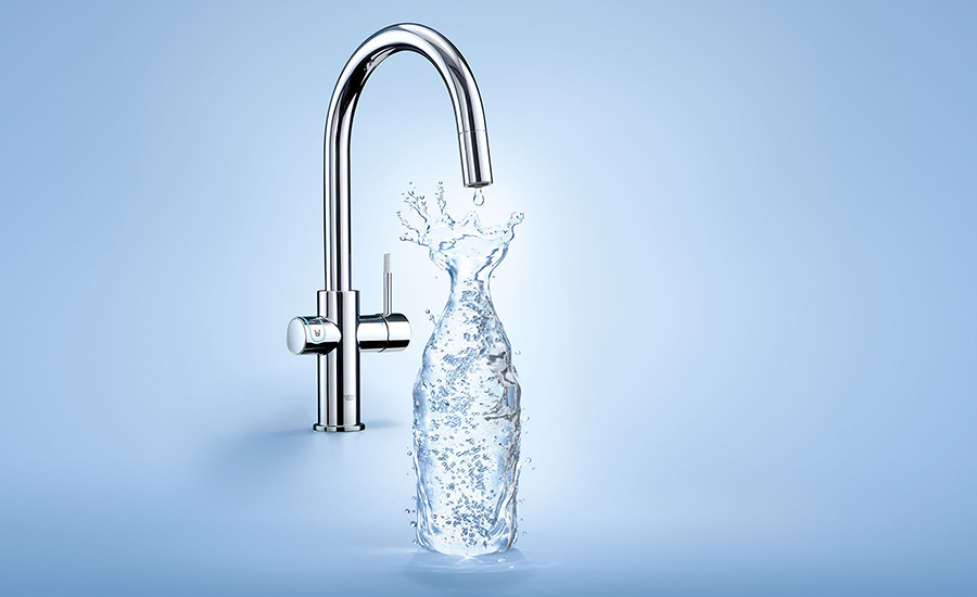 GROHE’s Blue Chilled & Sparkling 2.0 system 