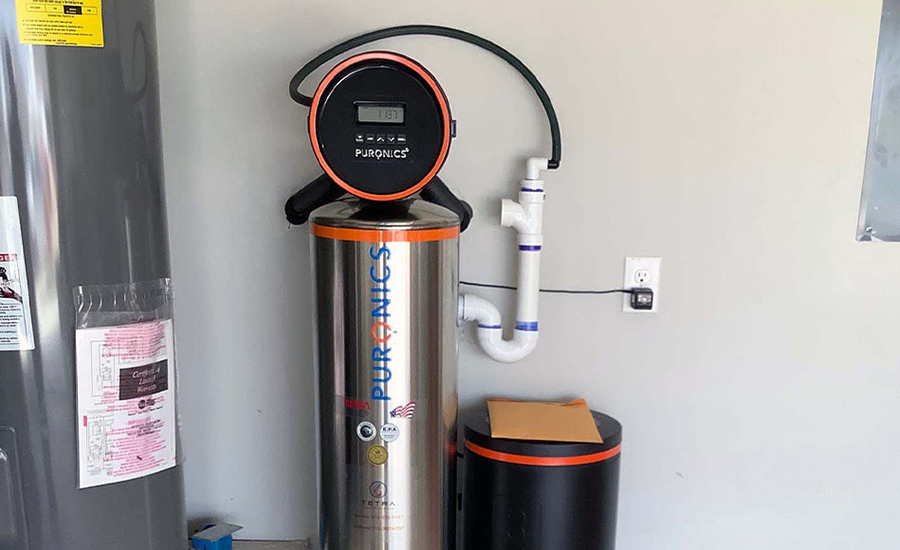 Puronics’ Filtramax iGen B stainless steel water softener filter combo