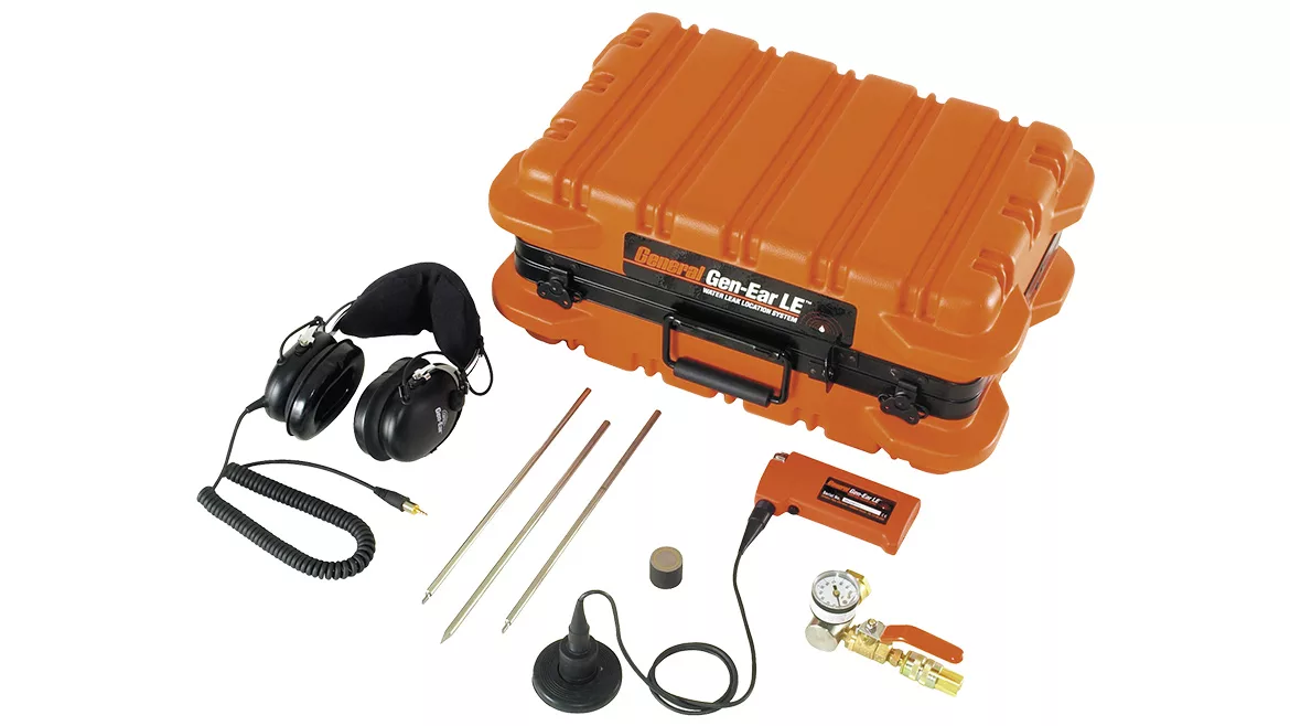 General Pipe Cleaners water leak detection