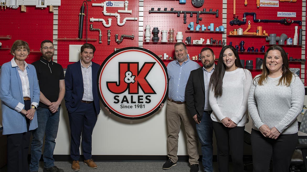 J & K Sales team
