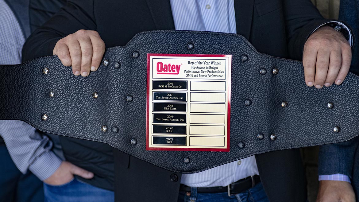 Oatey Co. named J&K Sales the top-performing manufacturer representative