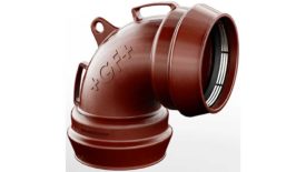 GF Piping Systems ductile iron fitting