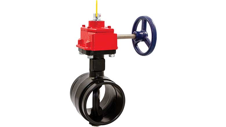 Milwaukee Valve grooved-end butterfly valves