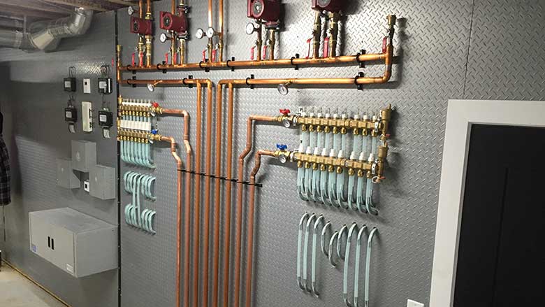 A hydronic system