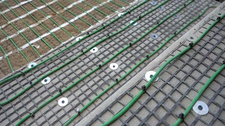 WarmlyYours electric snow-melt grid