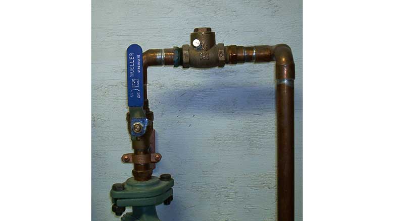 Figure 3: At least two issues here. Flow is up the left side.