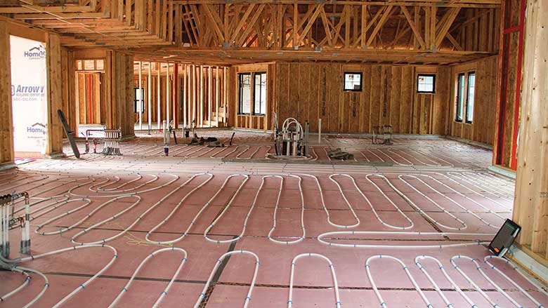 radiant floor heating