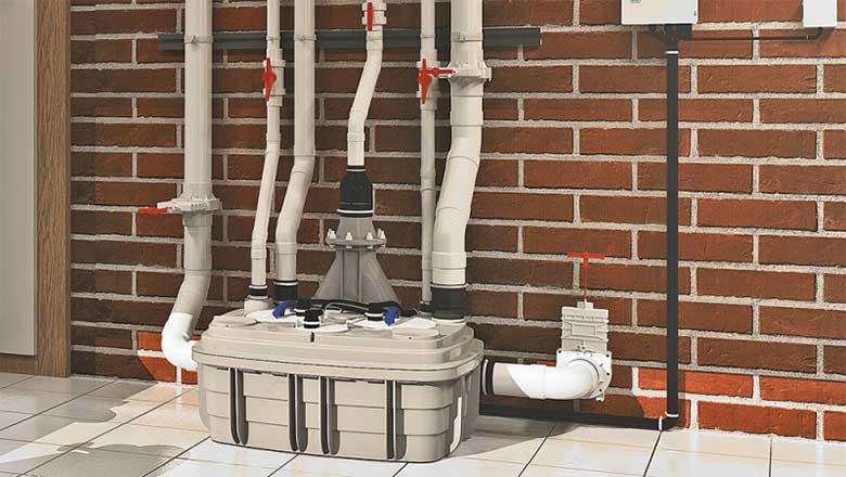 Saniflo Rough In Saniflo above-floor drainage | Plumbing & Mechanical