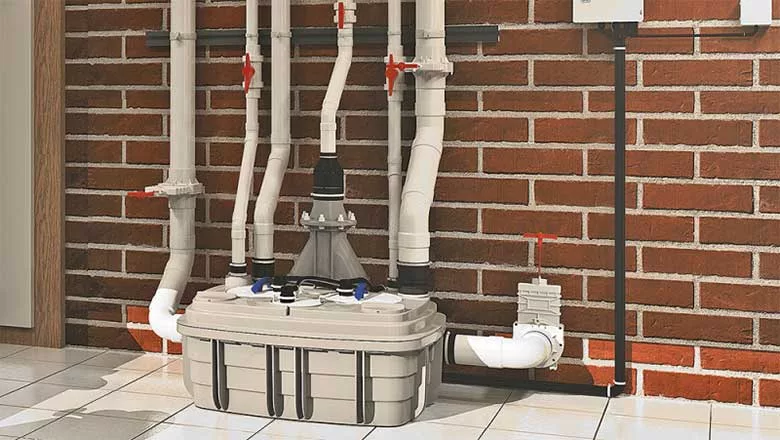 Saniflo above-floor drainage