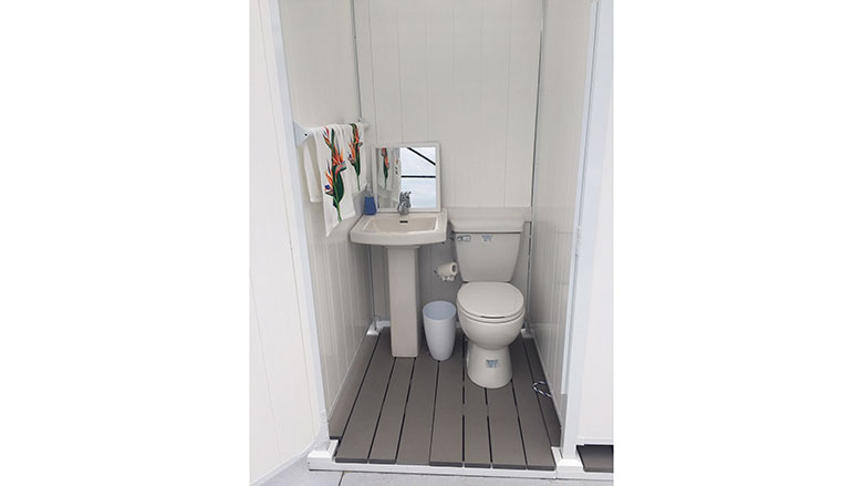 Sanicompact one-piece toilet