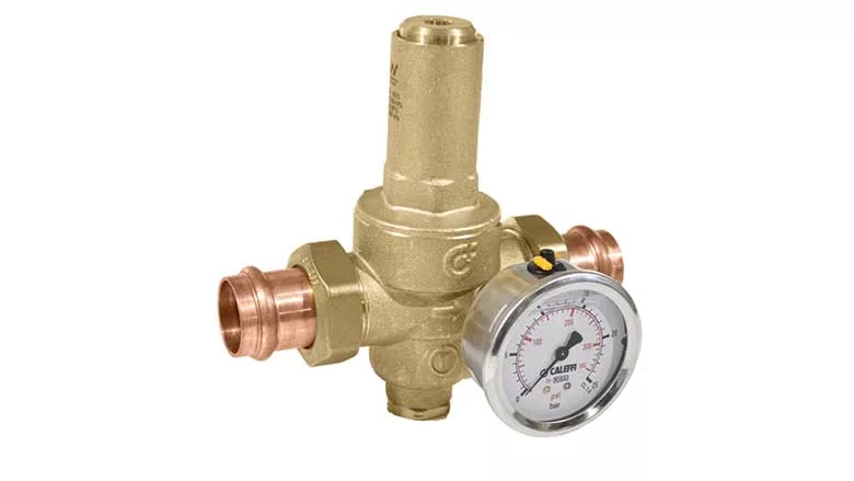 Caleffi Hydronic Solutions piston-type pressure reducing valve