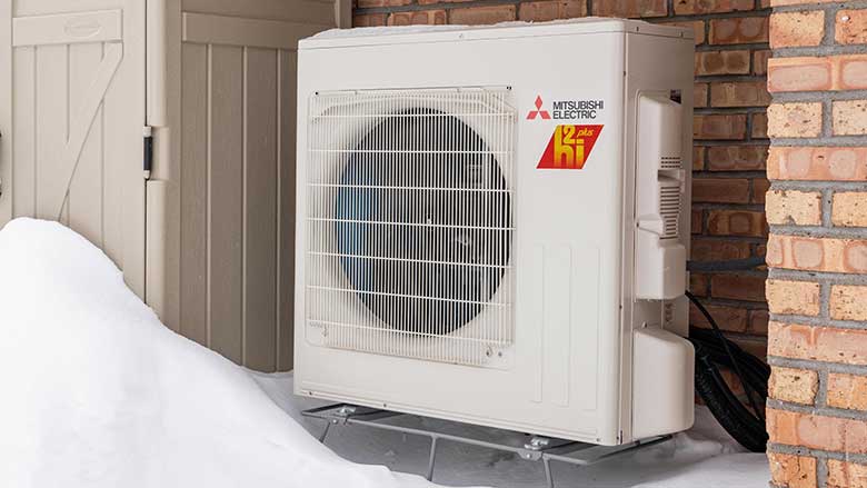 Mitsubishi Electric Trane HVAC US cold-climate heat pump