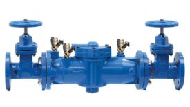 Watts Water Technologies' pressure monitoring large-diameter backflow preventers