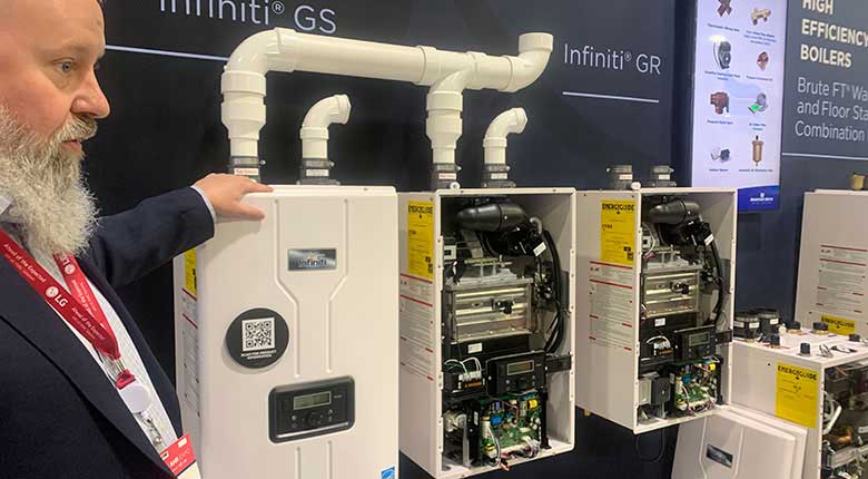 Infinity GS and GR tankless water heaters