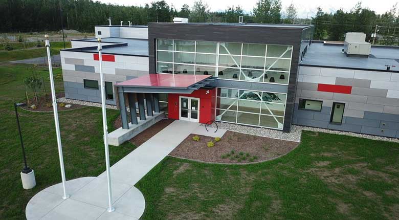 The new Wasilla police headquarters