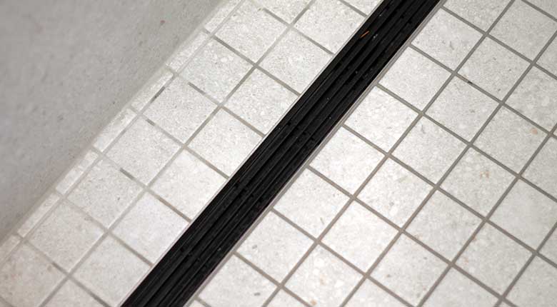 QuickDrain ShowerLine linear drain system