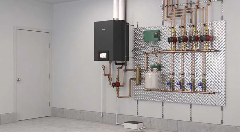 Rinnai wall-hung commercial boiler