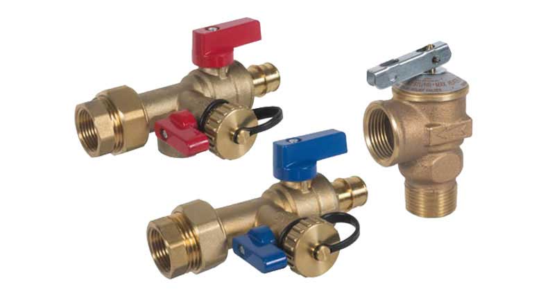 Matco-Norca tankless water heater valve kits