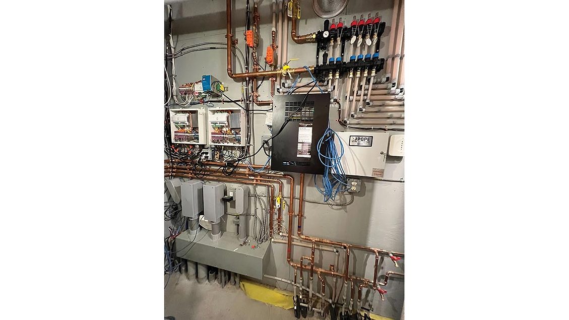New Hampshire home turns to hydronics Plumbing & Mechanical