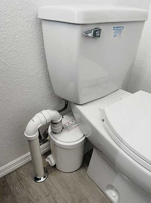 Saniflo toilet