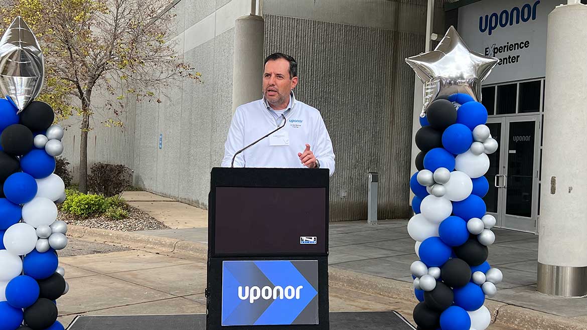 Andres Caballero president of Uponor North America