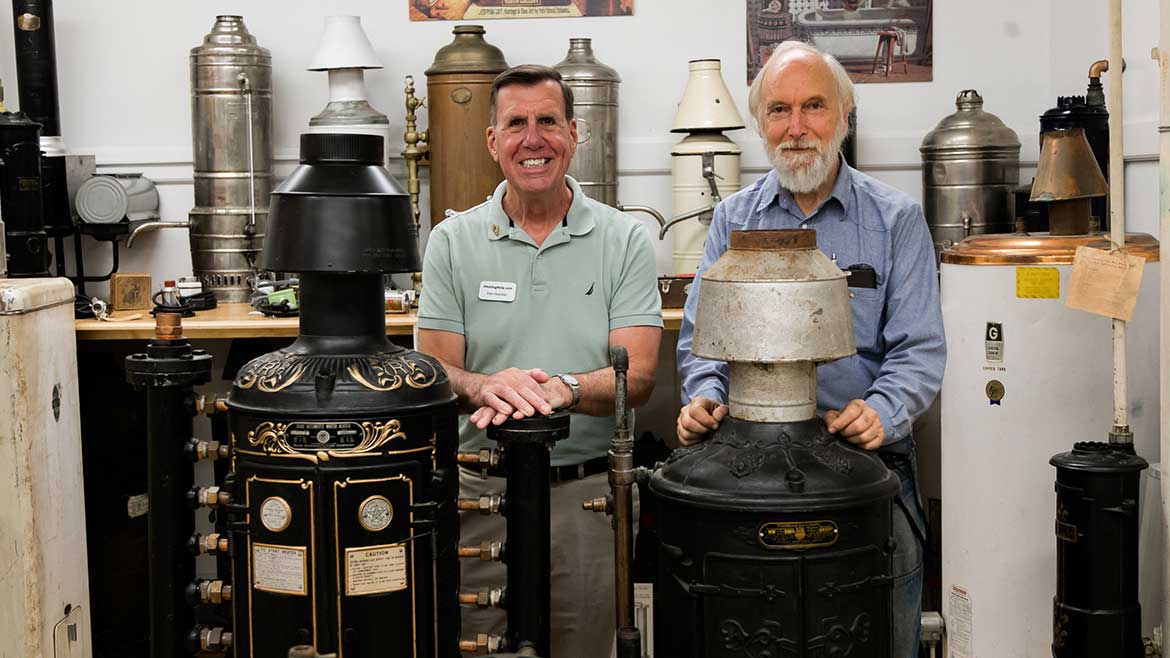 Dan Holohan and Larry Weingarten General Society of Mechanics and Tradesmen in 2019