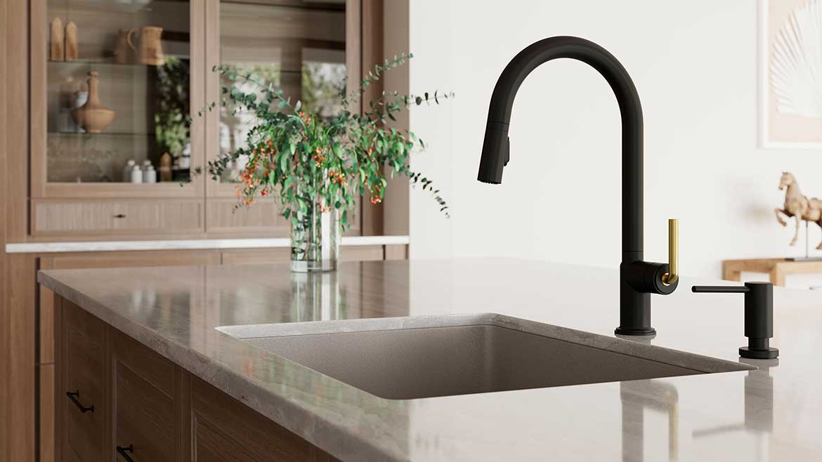 06 PM Feb 2024 KBIS Product Preview: Pfister Faucet's Tenet kitchen faucet