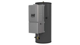 PM March Products: Noritz Hybrid Hot Series tankless water heater with storiage.