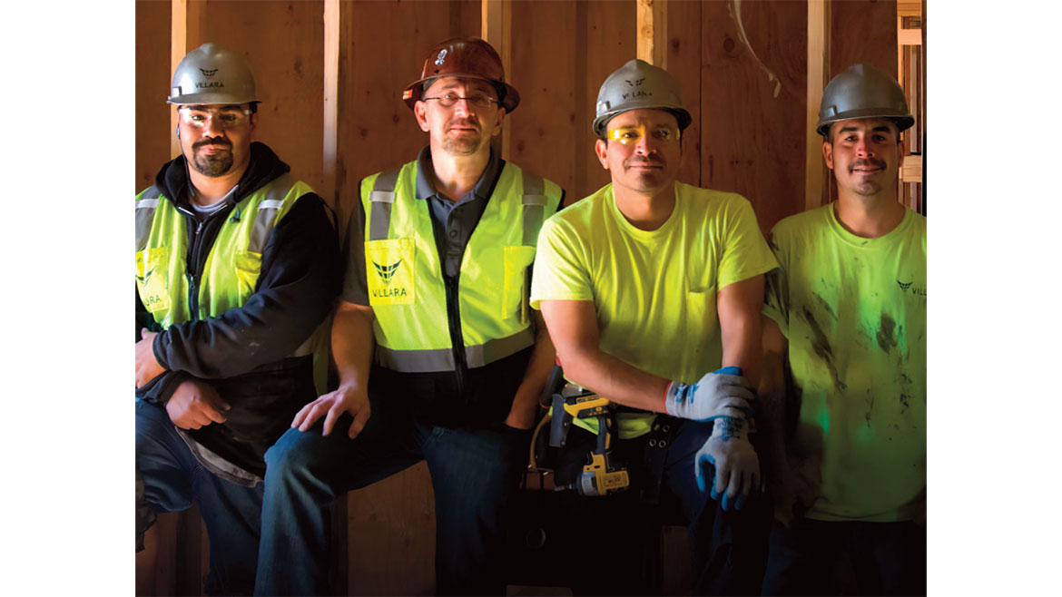 Group photo of Villara Corp.employees