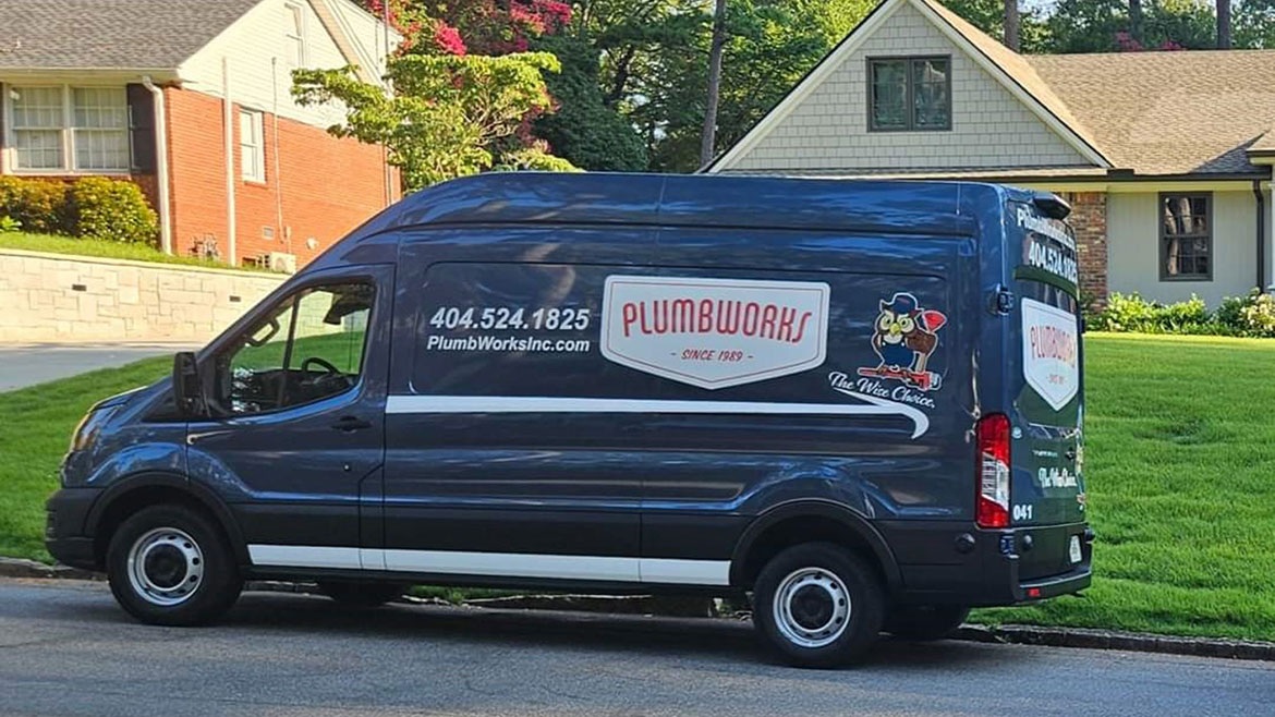 New Plumb Works Van