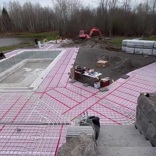 True North Mechanical Ottawa pool and clubhouse project