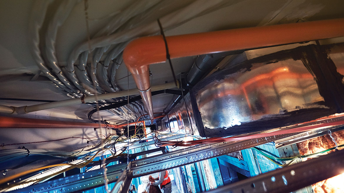 BlazeMaster Commericial Ceiling CPVC fire sprinkler systems