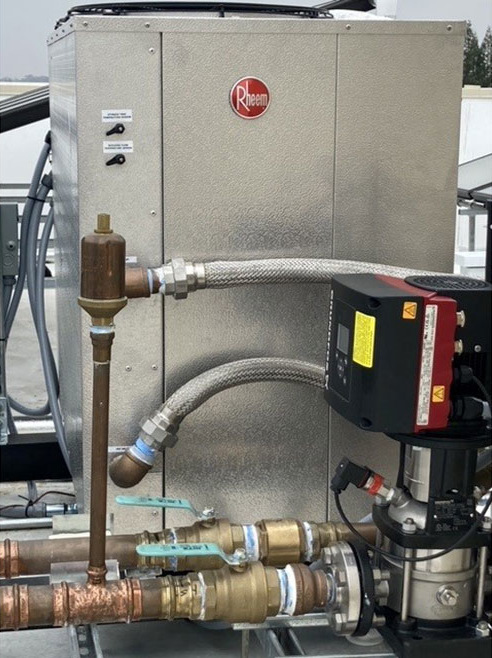 Rheem commercial heat pump water heater