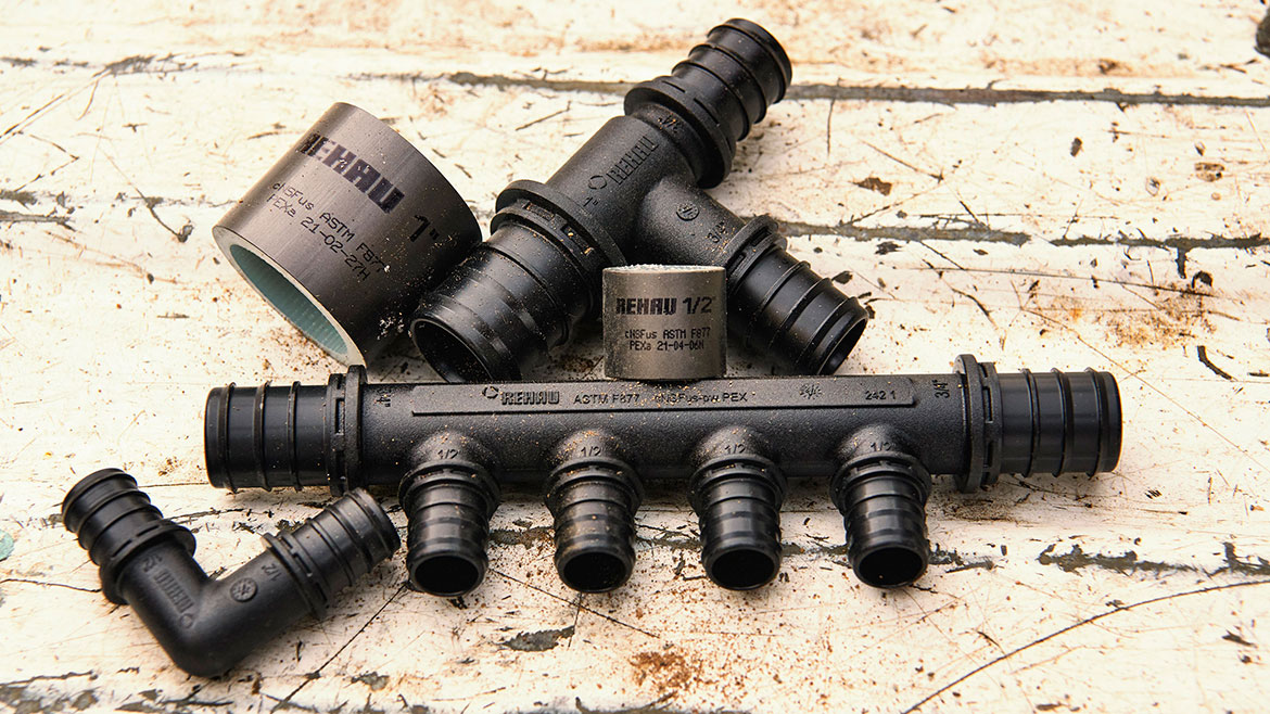 REHAU PEXa plumbing system