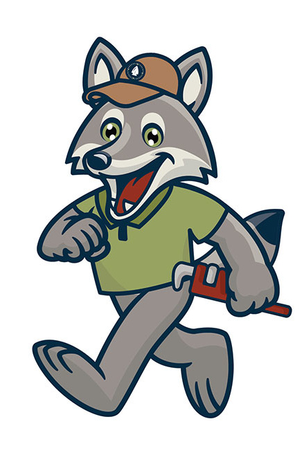 Plumbing Outfitters mascot