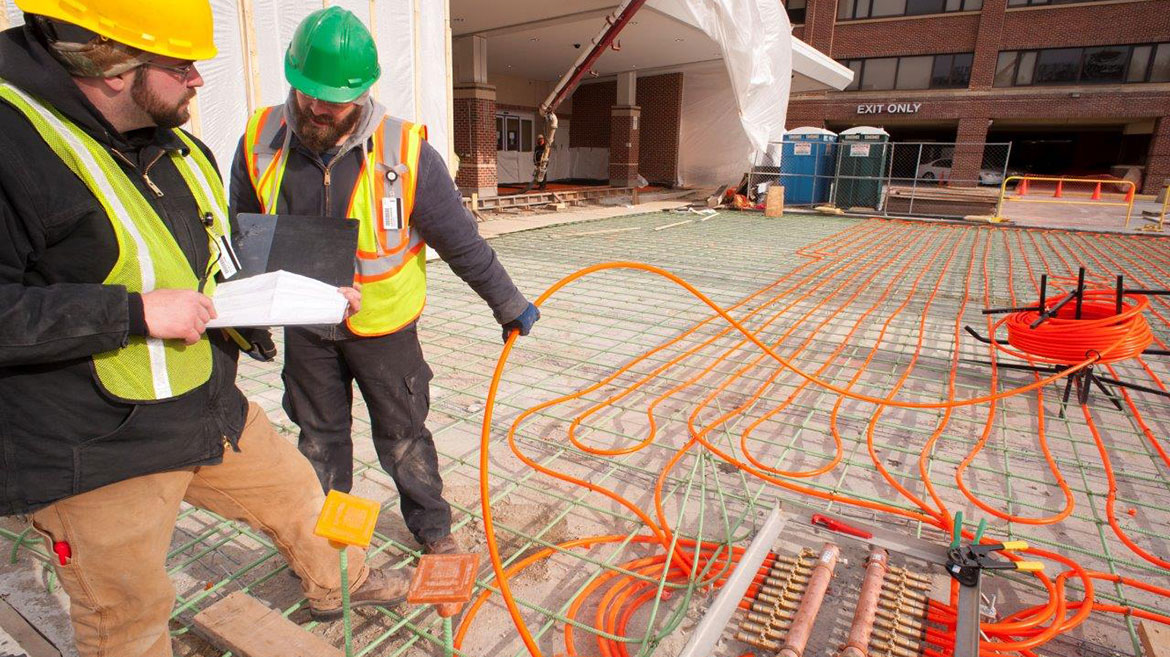 Radiant snow melt systems are paramount to keeping businesses running smoothly, no matter what time of year it is.