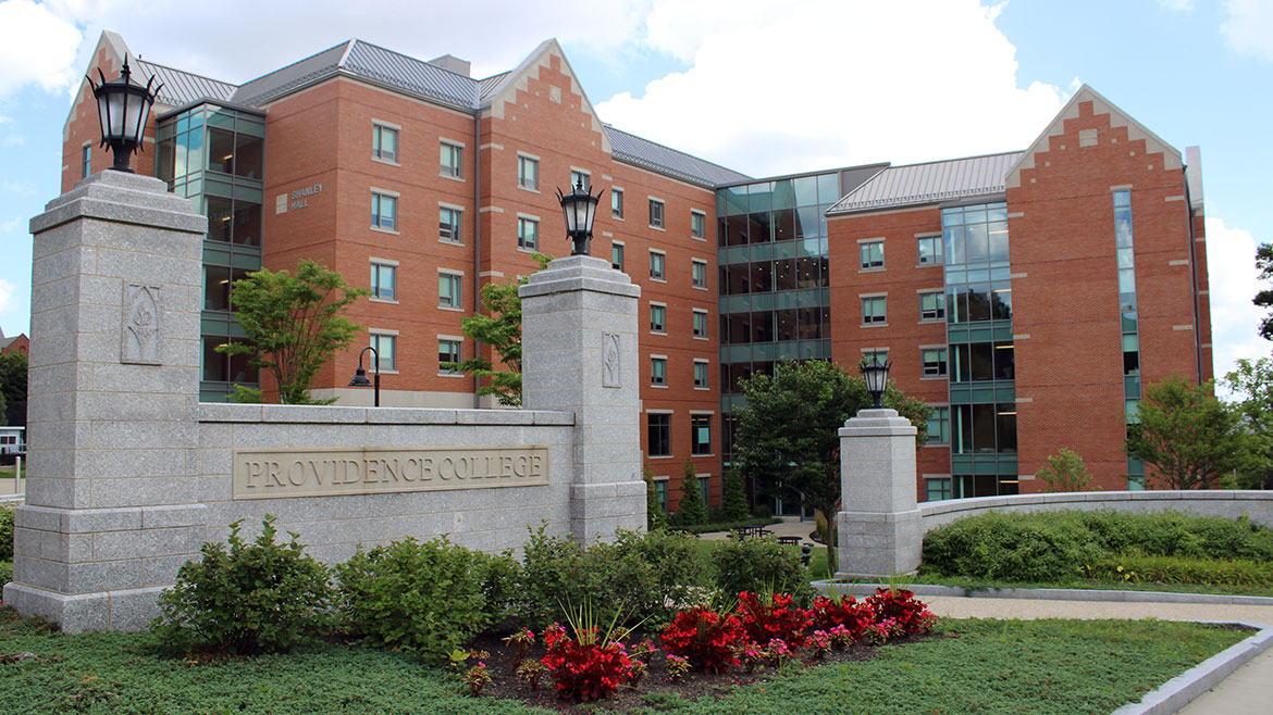Providence College's Shanley Hall is a newly constructed dormitory on the Providence, RI campus.