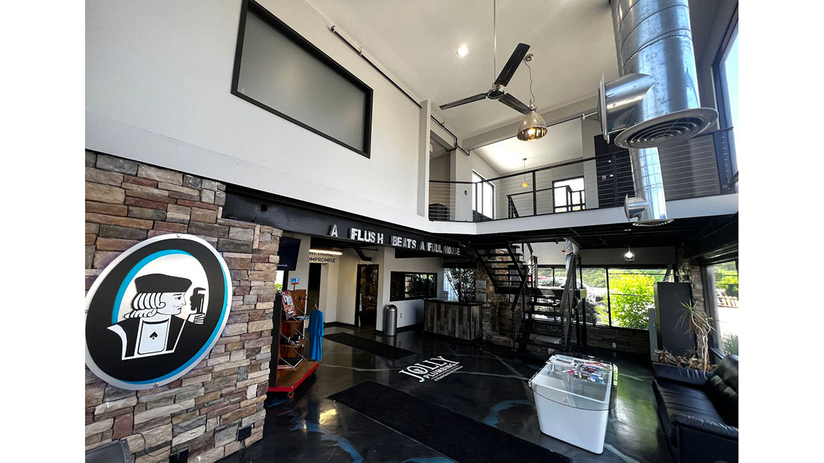 Jolly Plumbing’s state-of-the-art headquarters and training center.