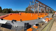 White Oak 1838 radiant system, orange tiles