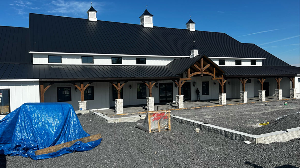 White Oak 1838, a new wedding and events venue in Morgantown, West Virginia.