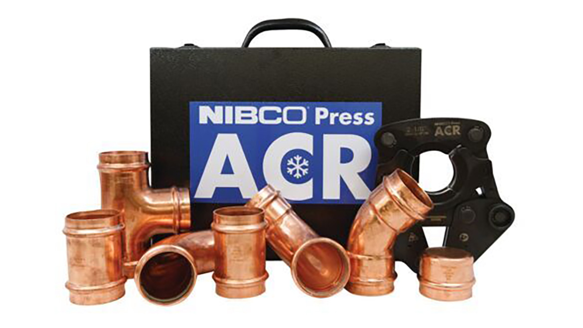 NIBCO has added new 2 1/8" OD fittings to its PressACR® line.