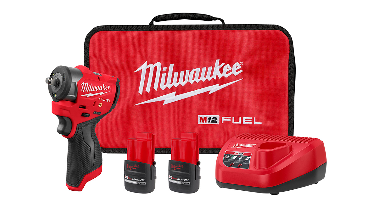 Milwaukee Tool M12 Fuel subcompact impact wrenches and wrench protective boot