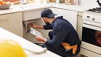 Plumber with Clipboard