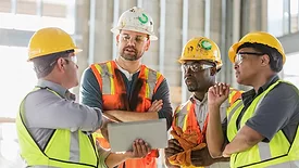 Contractors in Discussion